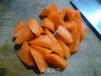 Make Carrot and pheasant chicken step 2