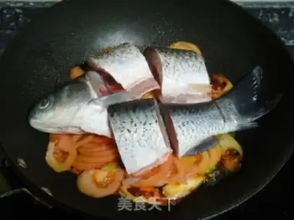Make Tomato grassfish step 4