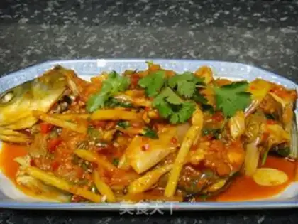 Make Tomato grassfish step 6