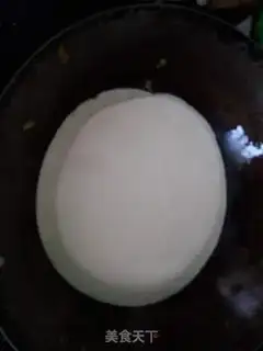 Make Potato and ham burrito step 8