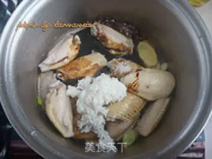 Make The rice and the wings step 5