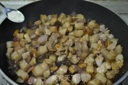 Make Taiwan halogen rice step 10
