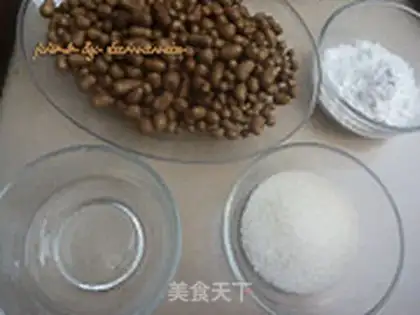 Make ♪ Sugar-cracked beans ♪ step 0
