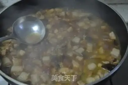 Make Taiwan halogen rice step 12