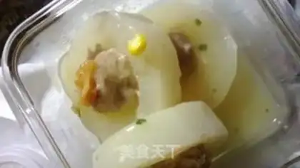 Make radish meatball step 5