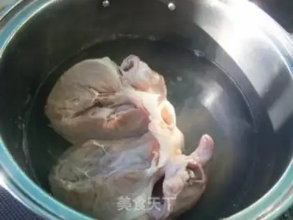 Make Spicy pig heart step 2