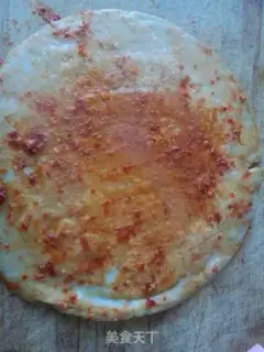 Make Potato and ham burrito step 13