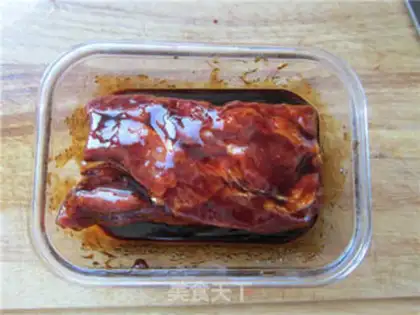 Make Honey sauce and roast meat step 2