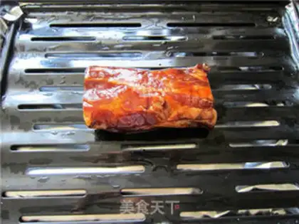 Make Honey sauce and roast meat step 3