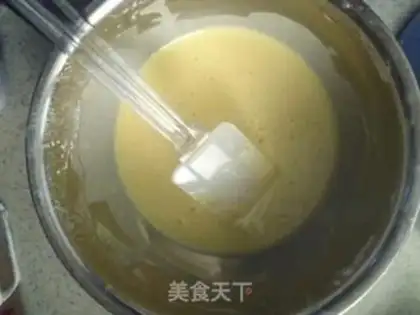 Make A sticky rice twirl step 1