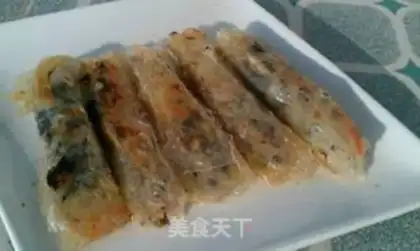 Make Spring rolls step 3