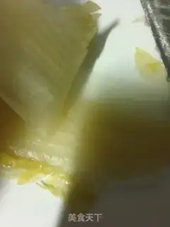 Make Sour sauce and white meat step 0