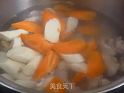 Make Carrot broth step 4