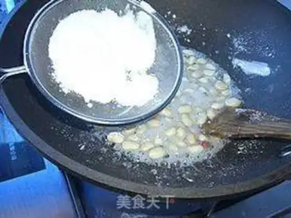 Make Sweet peanuts step 6