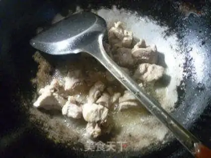 Make Thundered tofu tofu to burn ribs step 4