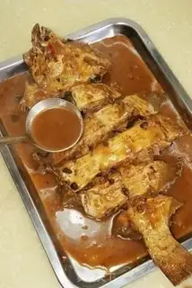 Make Garlic spicy sauce. Fish step 15