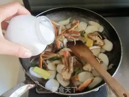 Make Crab fried cake step 9