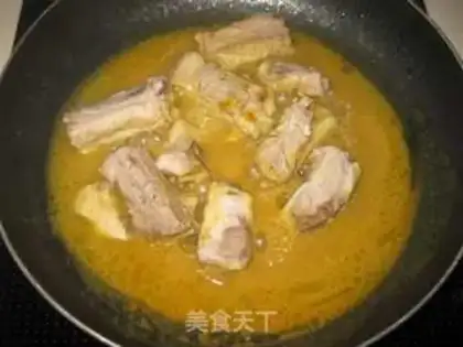 Make Curry ribs step 6