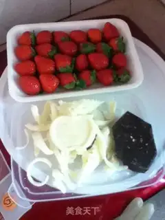 Make Strawberry lollipop step 0