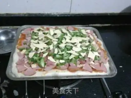 Make Simple family pizza step 5