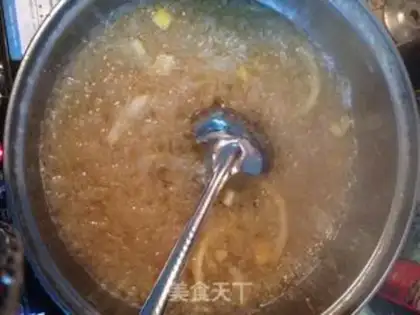 Make Honey grapefruit tea sauce step 18