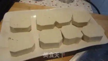 Make Bear tofu step 1