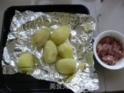 Make Bacon organ roasted potatoes step 4