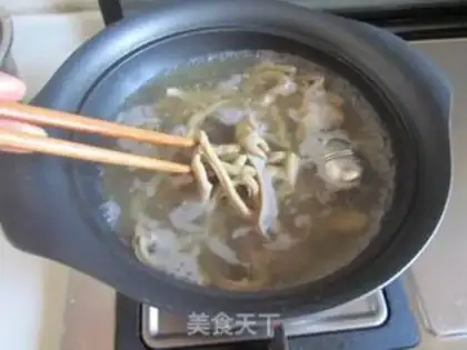 Make Twin pepper duck intestines step 5