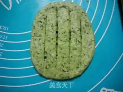 Make Spinach seaweed cedar pineapple step 1