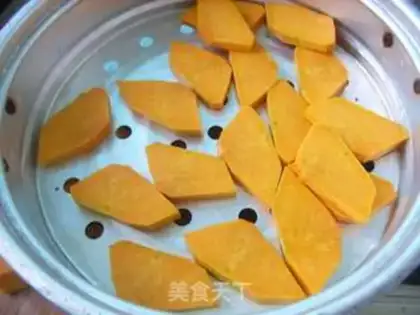 Make Pumpkin porridge step 0