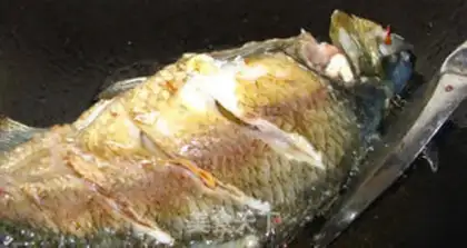 Make Red-burned mackerel step 9