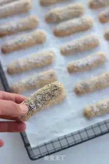 Make Red tea finger cookies step 8