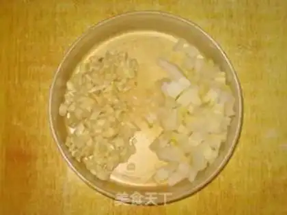 Make Frozen root powder step 1
