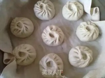 Make Frozen meat buns step 8