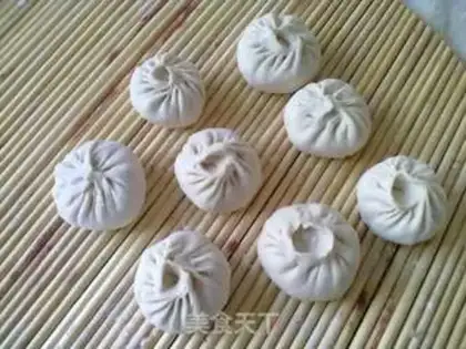Make Frozen meat buns step 9
