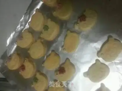 Make ♪ The pussy with tea cookies ♪ step 4