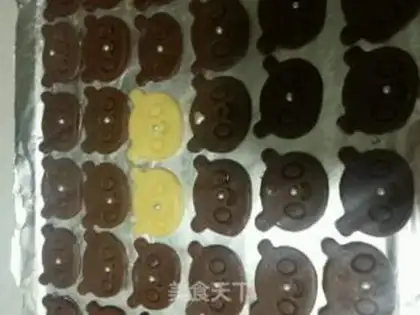 Make ♪ The pussy with tea cookies ♪ step 5