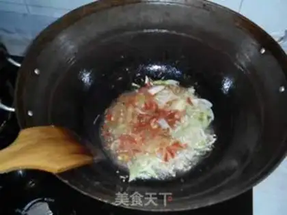 Make Spicy oatmeal step 2