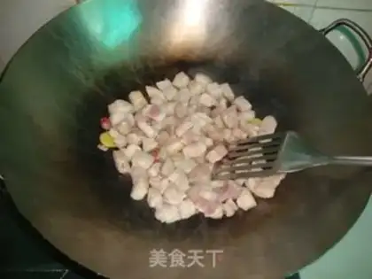 Make Pumpkin egg dumplings step 5