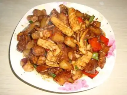 Make Squid meat step 9
