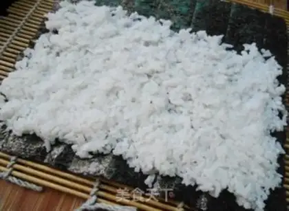Make Simple sushi step 2