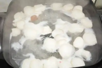 Make Egg bun step 4