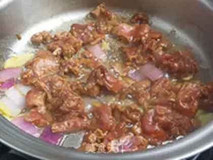 Make Pepper lamb step 5