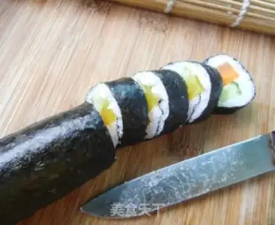 Make Simple sushi step 5