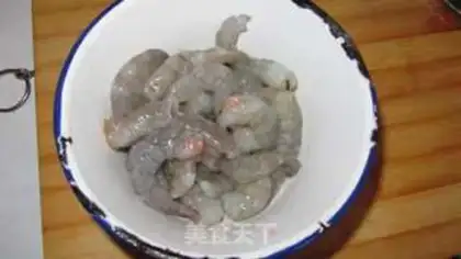 Make Cream shrimp mushroom dumplings step 0