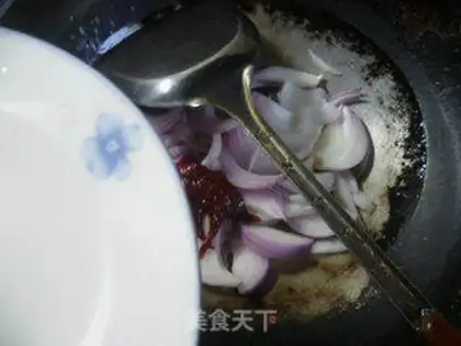 Make Onion fire step 5