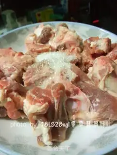 Make Bean evaporated ribs step 1