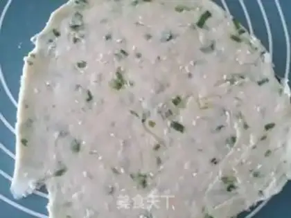 Make Onion sesame cookies step 5