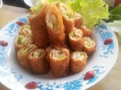 Make Chicken rolls step 3