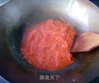 Make Tomato fried eggs step 4
